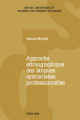 couverture de l'ouvrage Séverine Wozniak, Approche ethnographique des langues spécialisées professionnelles